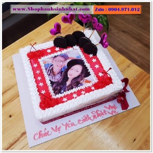 Bánh Sinh Nhật In Hình Ảnh - H480